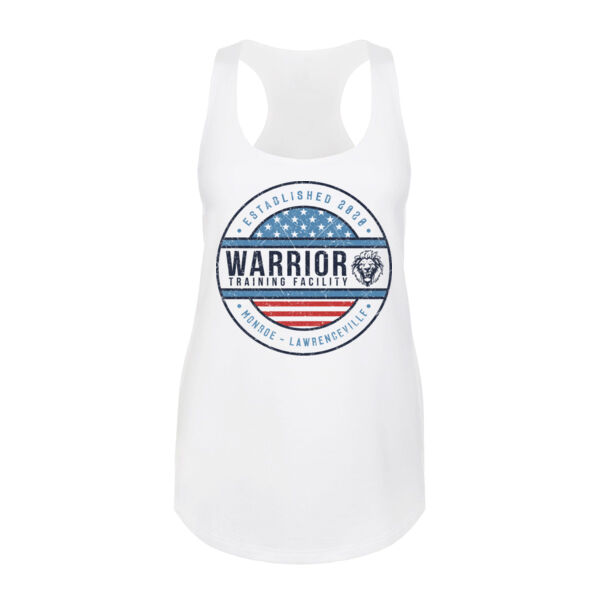 FLAG CIRCLE - WOMEN'S FITTED TANK TOP Thumbnail