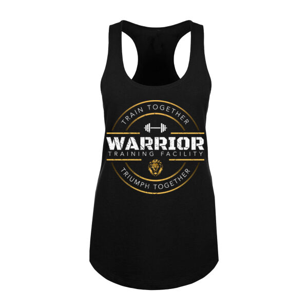 FULL COLOR CIRCLE BADGE - WOMEN'S FITTED TANK TOP Thumbnail